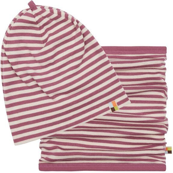 loud + proud Babys & Kinder, Set Mütze + Schlauchschal, GOTS-zertifiziert