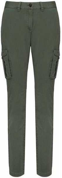 Greenspired Umweltfreundliche ausgewaschene Damencargohose 250g/m²