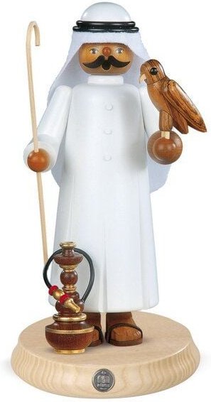 Müller Seiffen Räuchermann, Serie: groß- Araber mit Falke