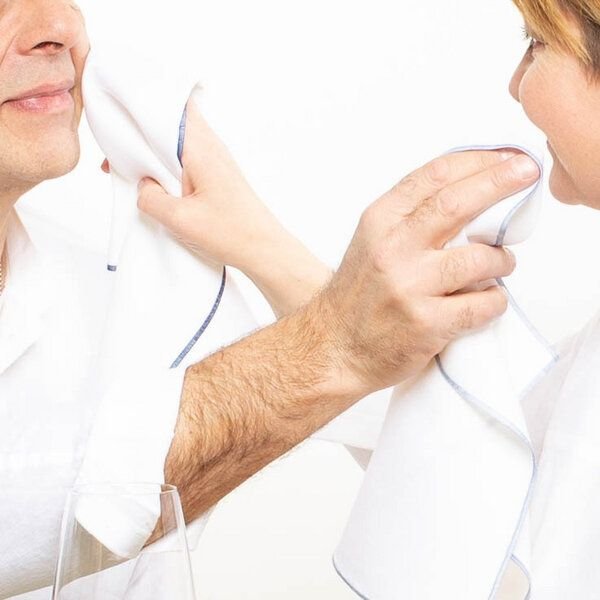 nahtur-design Leinenservietten 4er Set, 100% Leinen