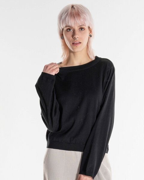 Alma & Lovis Cooler Stricksweater aus reiner Bio-Baumwolle | Sweater