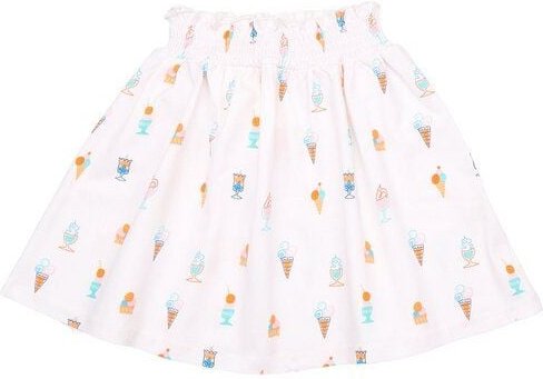 Cotokids Kinder Rock GOTS-zertifiziert aus Bio-Baumwolle creme mit Eis-Motiv – Walkiddy