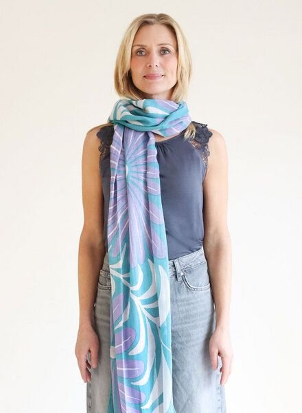 Djian Schal Cosmea – aus Modal (Lenzing TM) & Bio-Baumwolle