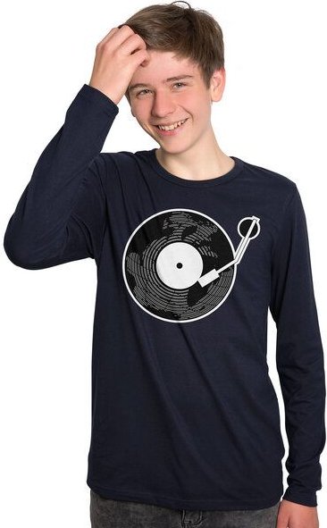 HANDGEDRUCKT "Scratch it!" Männer Longsleeve