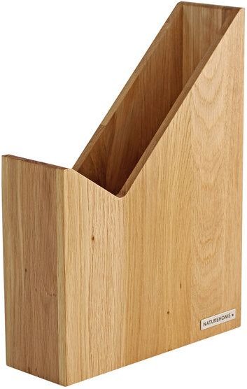 NATUREHOME Stehsammler Holz Eiche SKRIPT A4 natur geölt