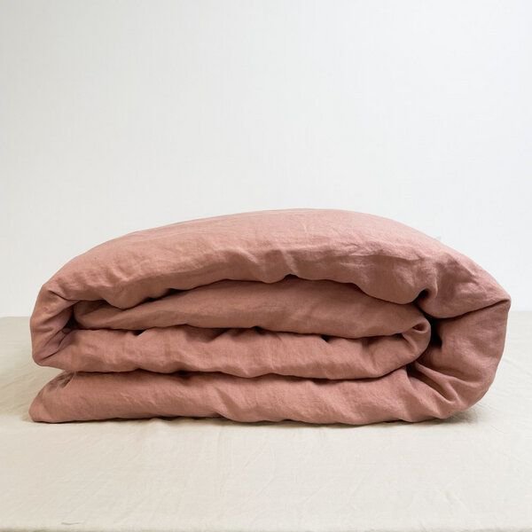 nordery Bettdeckenbezug - 100% europäisches Leinen - Stonewashed