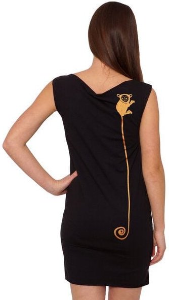 HANDGEDRUCKT "Teeny Weeny Goblin" Bio-Kleidchen