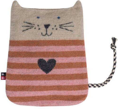 David Fussenegger Körnerkissen „Katze“ mit Dinkelspelzfüllung