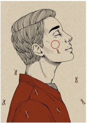 matabooks® Kunstvolle A6 Postkarte mit Blumenmotiv aus nachhaltigem Graspapier – Embrace