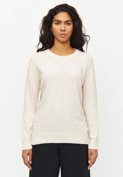 KnowledgeCotton Apparel kuscheliger Pullover - Crew Neck - aus Lammswolle