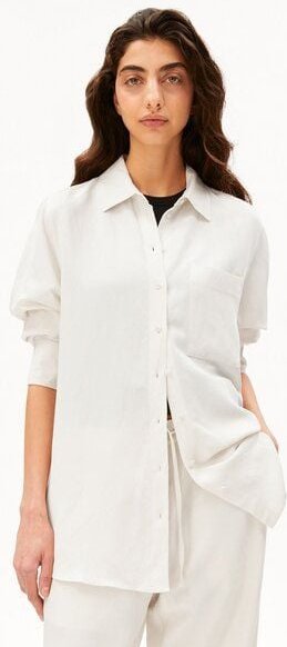 ARMEDANGELS LINEN BLEND Damen Bluse aus Leinen-Mix
