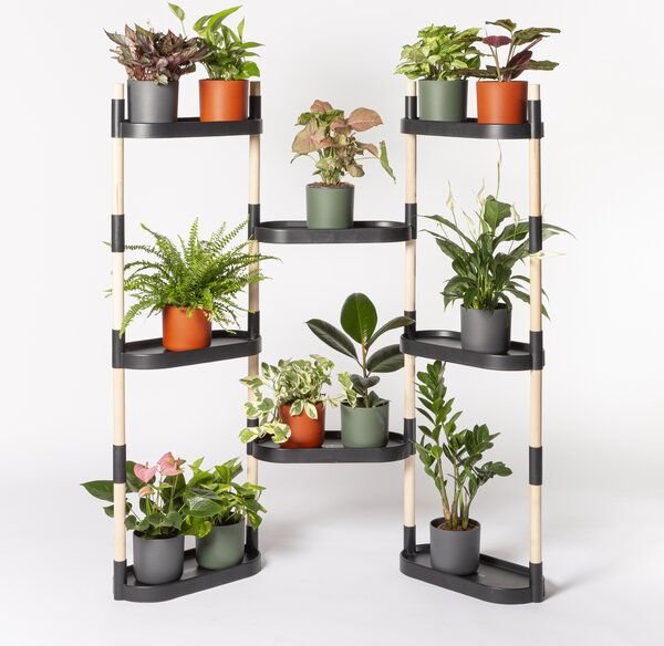 CitySens Blumenregal mit 8 Ablagen