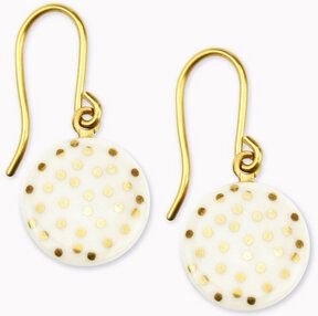 Thumbnail - lille mus Porzellan-Ohrhänger KONFETTI Porzellanschmuck