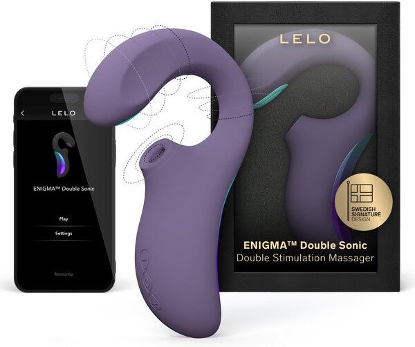 Dreifach-Vibrator mit DeepSonic-Technologie - LELO ENIGMA Double Sonic