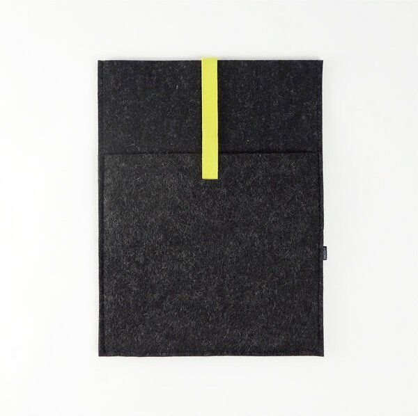 matilda k. manufaktur Minimalistische Laptophülle aus Wollfilz 'max' mit Einsteckfach | für MacBook |Air| Pro 13|14|15|1...