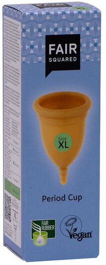Fair Squared Fairsquared Period Cup Menstruationstasse in 4 Größen