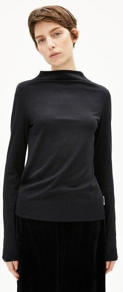 Thumbnail - ARMEDANGELS CALUNAA - Damen Longsleeve aus Bio-Woll Mix