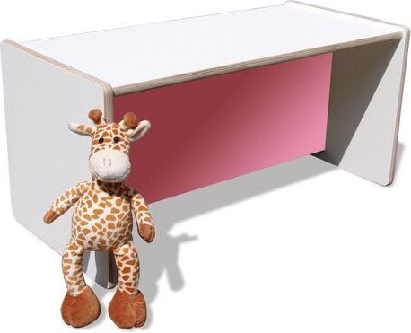 Die Schreiner Christoph Siegel ELI Wendetisch/Bank - Mini - Weiß mit bunter Sitzfläche