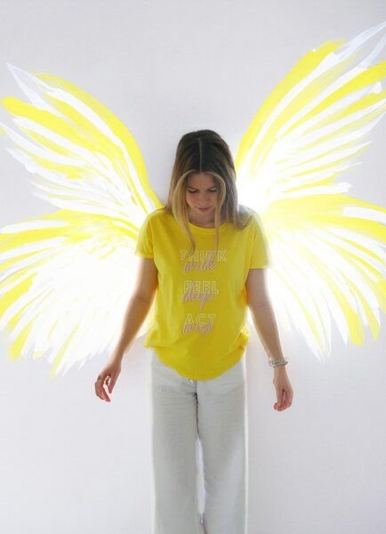 SPARKLES OF LIGHT Boxy Shirt | THINK FEEL ACT