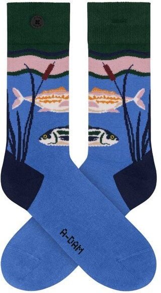 A-Dam Blaue Socken Blue Pond