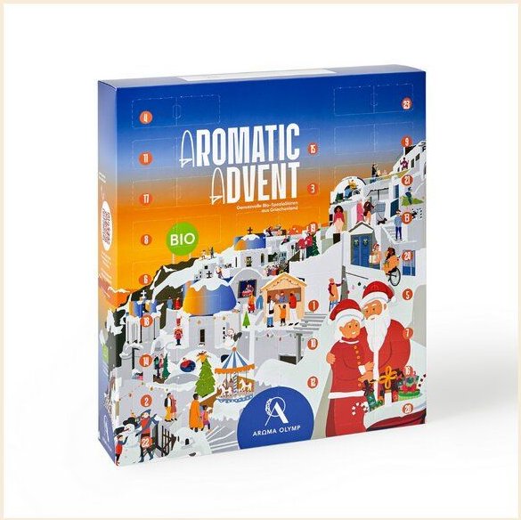 Aroma Olymp Retter-Ware Bio Feinkost Adventskalender Klassik
