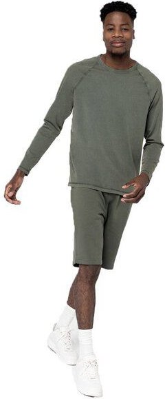 YTWOO GreenStyle Herren Raglan-Shirt: Longsleeve aus Bio-Baumwolle