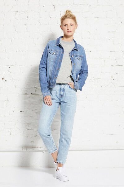 Wunderwerk Denim jacket eco bleach