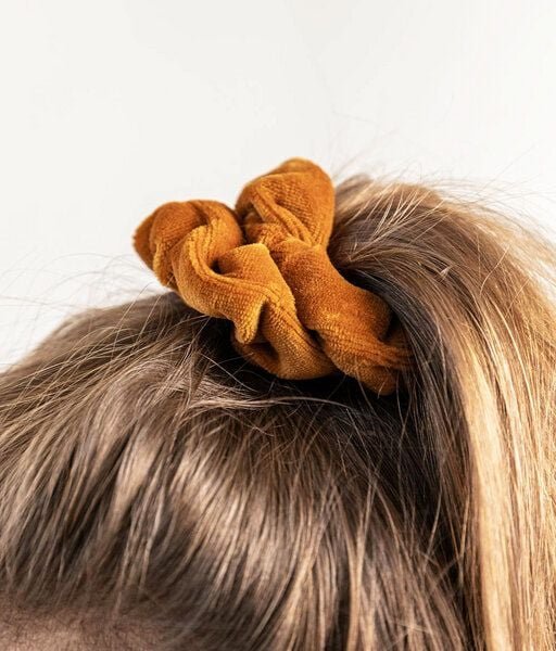 obumi SCRUNCHIE SAMT - BIO BAUMWOLLE