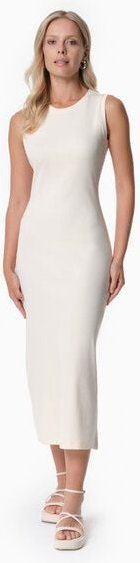 ORGANICATION DURRU | Geripptes Kleid aus Bio-Baumwolle