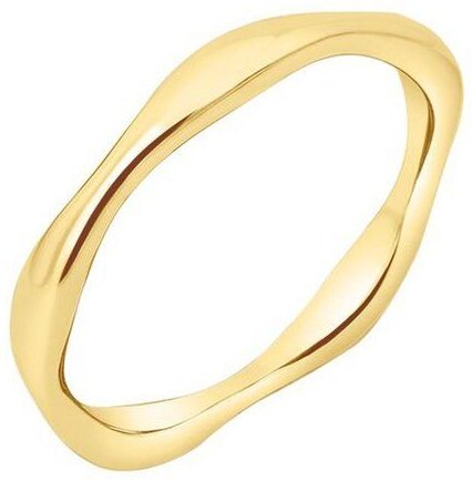 Eppi Silberner gewellter Ring Jax