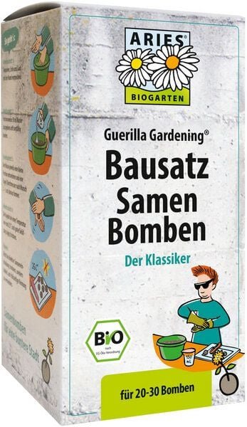 Aries Bausatz Samen Bomben mit Bio-Saatgut