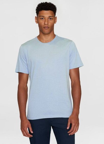 Thumbnail - KnowledgeCotton Apparel Basic T-Shirt O-Neck aus Bio-Baumwolle