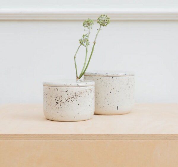 Connis Töpferei Butterdose aus Keramik