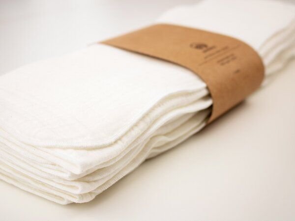 soulely inlay basic 5 Stück Einlagen Stoffwindeln Musselin Bio-Baumwolle
