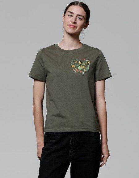 watapparel T-Shirt Frauen Gartenliebe