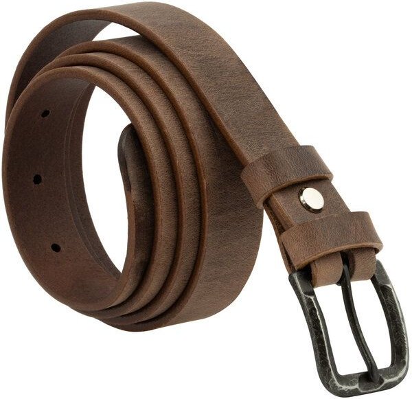 Simaru MACAPA Ledergürtel 2,5cm aus pflanzlich gegerbtem Leder - EU