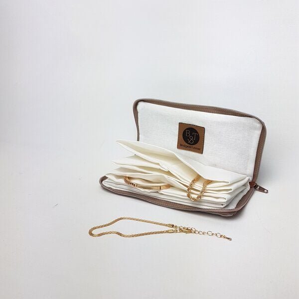 Bridge&Tunnel Schmucketui Leinen Big (Querformat)