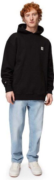 Honesty Rules Loose Fit Logo Hooded