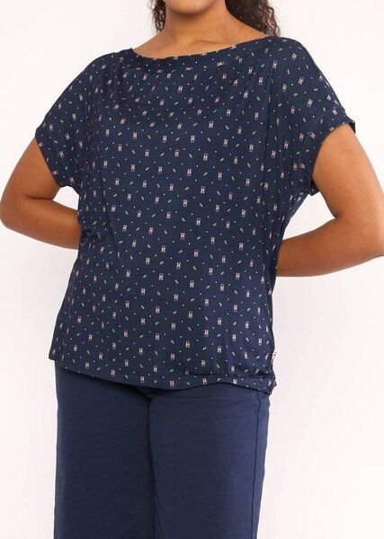 Blutsgeschwister Gemustertes T-Shirt Flowgirl