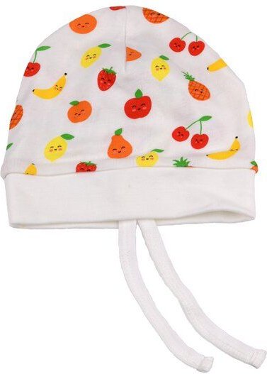 El Puente Babymütze "Funny Fruits", Größe 0-3 Monate