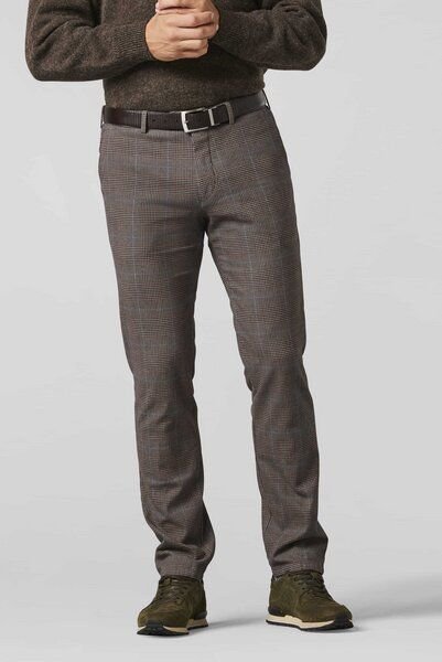 Thumbnail - MEYER LUXURIöSE CHECK PATTERN CHINO