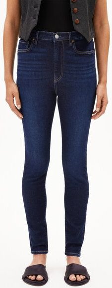 ARMEDANGELS INGAA Damen Skinny Jeans High Waist Bio-Baumwoll Mix X-Stretch