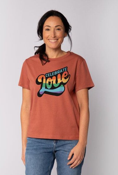 watapparel T-Shirt Frauen Celebrate Love