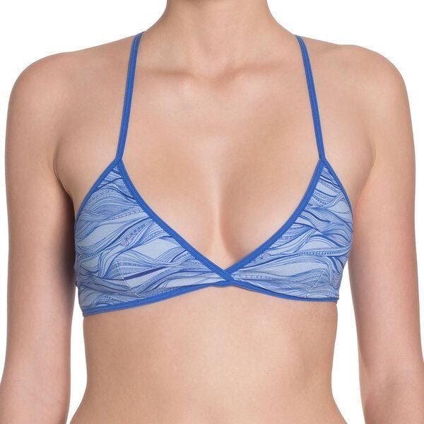 VATTER Triangle Bra "Fine Frieda" Blue Waves