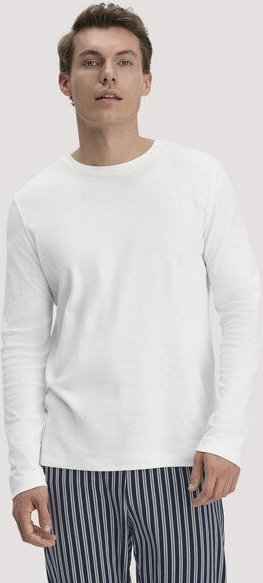 hessnatur Langarm-Schlafshirt aus reiner Bio-Baumwolle