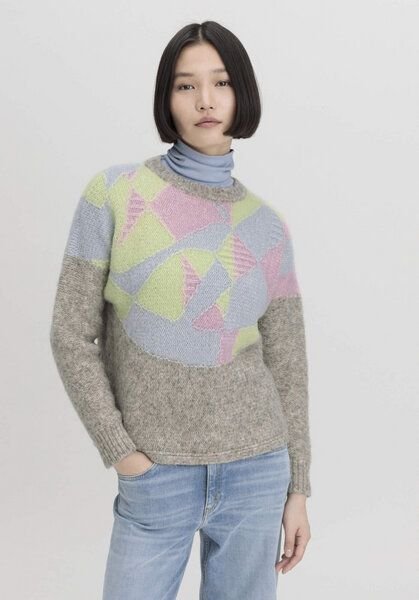 hessnatur Pullover Relaxed aus reiner Bio-Baumwolle mit Alpaka