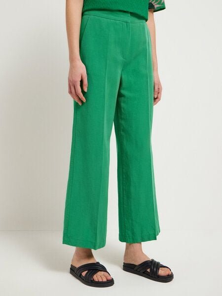 Thumbnail - LANIUS Hose mit weitem Bein aus TENCEL und Bio-Leinen