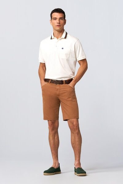 MEYER Mikrostreifen Baumwollchino