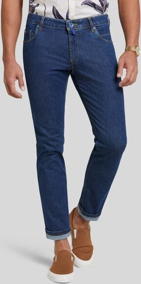 MEYER LIGHT DENIM SUPER-STRETCH FIVE POCKET