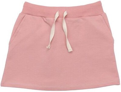 Bio-Baumwolle Silver Pink Sportrock - Rosa, GOTS-zertifiziert, elastisch, Tierfreundlich – Walkiddy